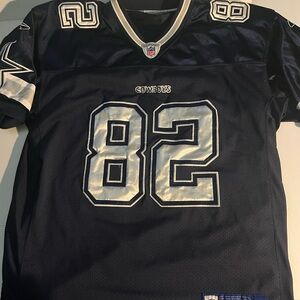 Reebok NFL Jersey with Blue and Red Accents